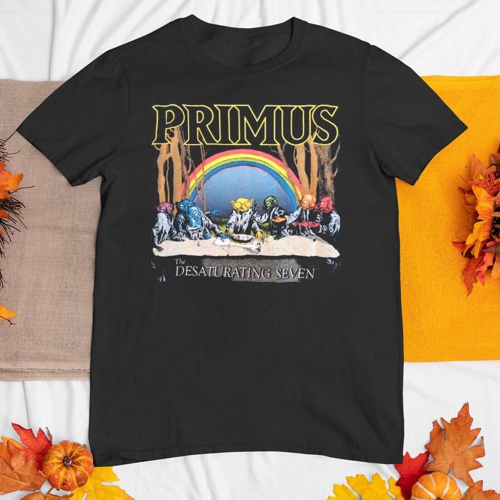 Neues Primus - The Desaturating Seven Album Kurzarm Herren S-235XL Shirt Unisex T-Shirt