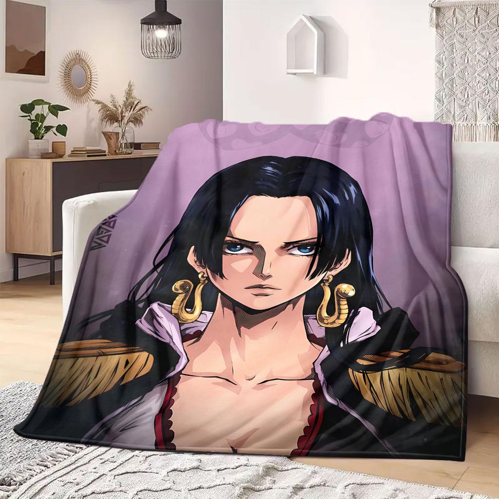 OnePiece anime Flannel Blanket Warm,Comfortable,Suitable for Bedrooms,Sofas,Beds,Chairs,Picnics,Travel
