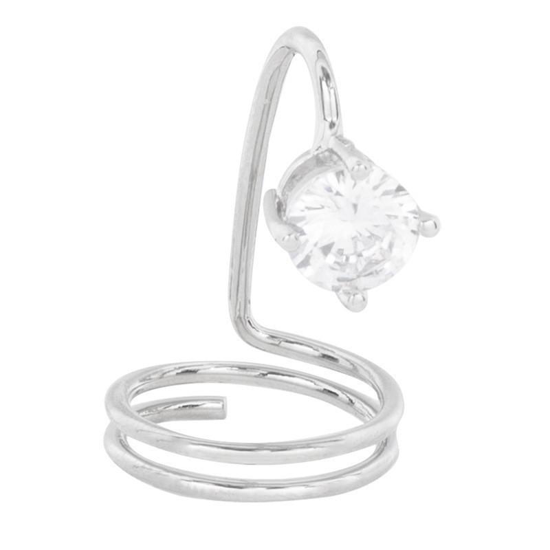 

Sterling Eyecatching 925 Silver Womens Ring With Cow Print For Unique Style J1798