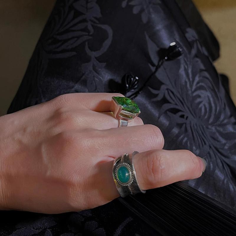 Stunning Vintage Inspired Geometric Open Adjustable Ring For Women Stylish Copper Design