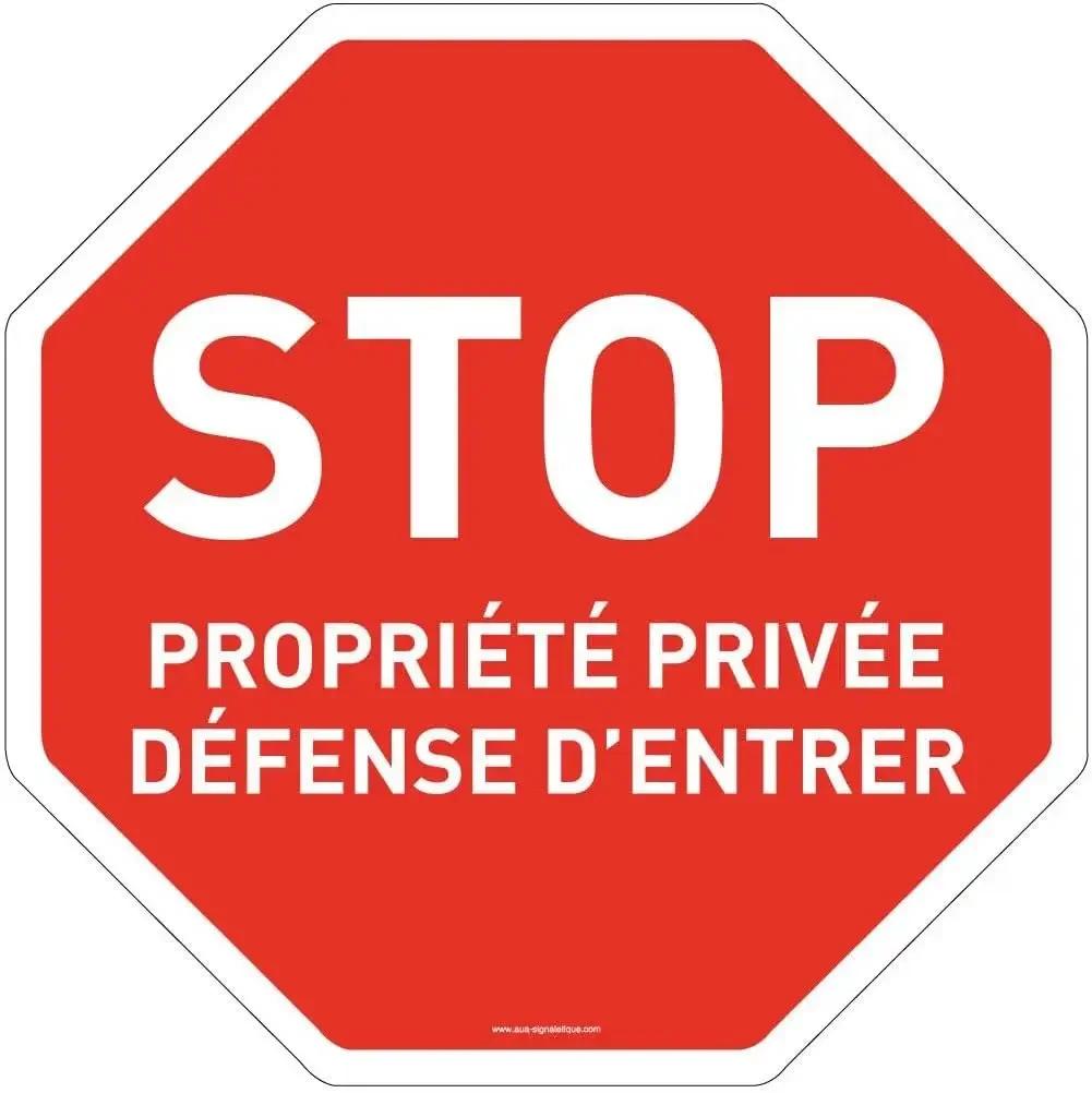 No Sign Road Metal SignVideo AlarmProhibited AccessPrivate PropertyAttention Dog No EnterNo ParkingTurnWarning Sign