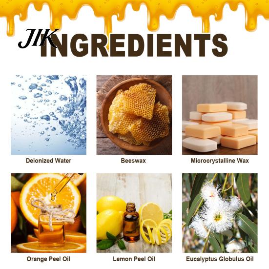 Spray Cera d'api 120ml Protezione Mobili Lucidatura Ecologico Senza Odore Pulitore Legno Multiuso Facile Applicazione Lucidante Legno Cura
