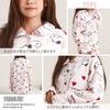 Snoopy Room Wear Pyjama Loungewear Flauschiges Langarm-Oberteil und Unterteil-Set Geburtstagsgeschenk QWSN03 [Luanna Jena] Damen (Sakura-Farbe)