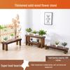 Bamboo Ladder Plant Display Stand