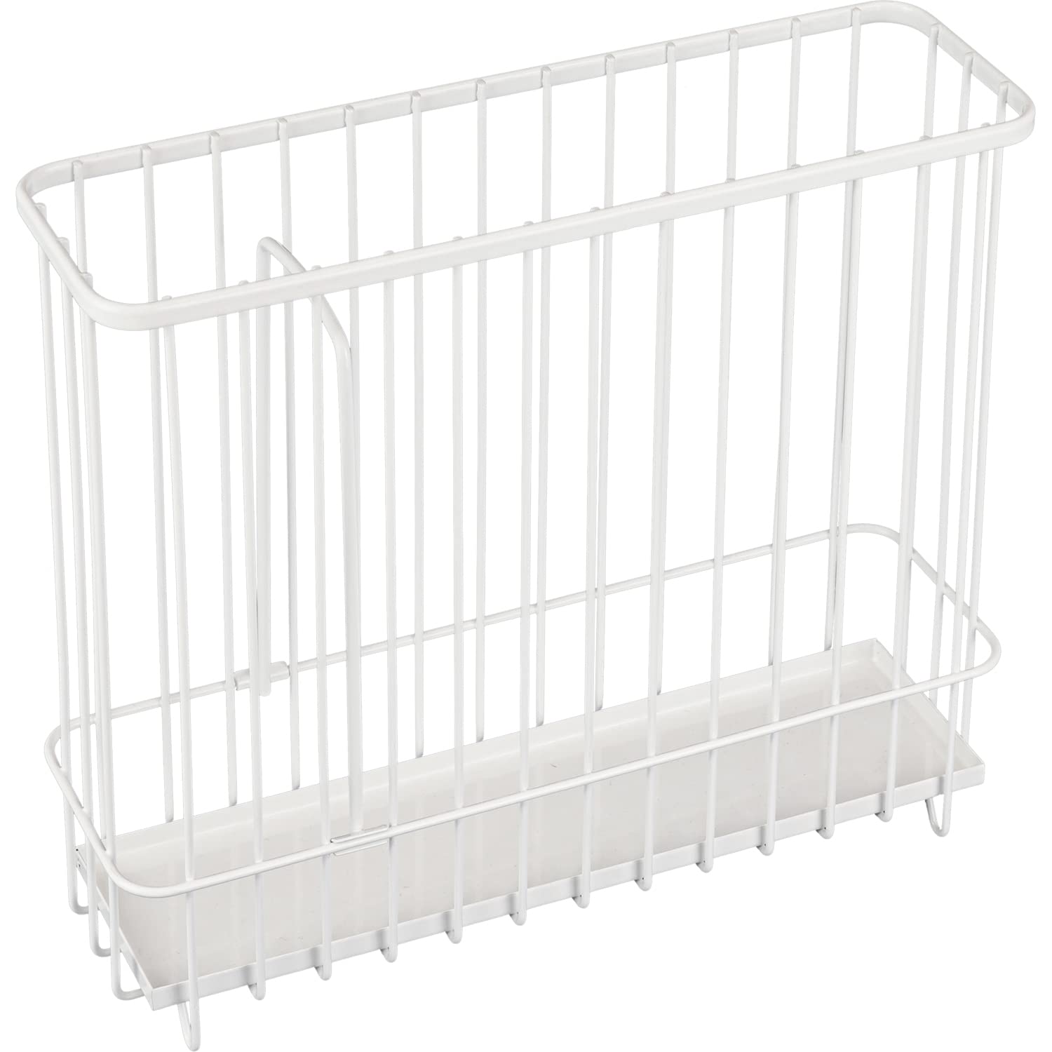 

Wahei Freiz Vertical Slim Basket with Dividers for Kitchen Storage, Float RG-0490