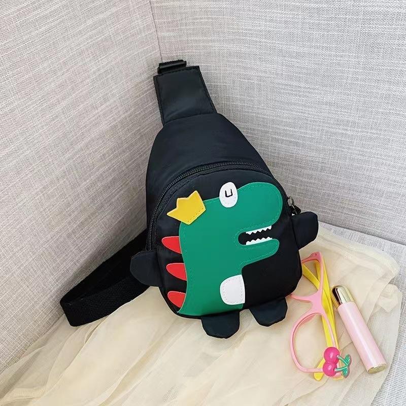 2026 new children's bag backpack dinosaur boys and girls cute princess baby fashion breast bag crossbody bag