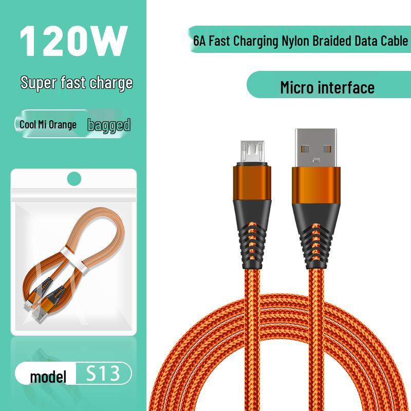 Pin Yue S13 6A Fast Charging Cable for Apple, Xiaomi, Honor, Huawei USB-C Devices