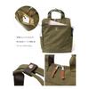 Anello Grande CABIN Tote-Style Backpack, Lightweight, A4 Size, Water-Repellent, GTM0171Z, Beige GBE