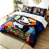 Felix the Cat 3pc Duvet Cover Set Simple Modern Bedding Set Wrinkle Resistant Soft Fabric All Season Use a perfect gift