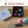 4-Pack Silicone Kegel Balls for Women - Vaginal Tightening, Pelvic Floor Exercise, Body-Safe Weighted Vaginal Weights, Kegel Trainer Sex Toy