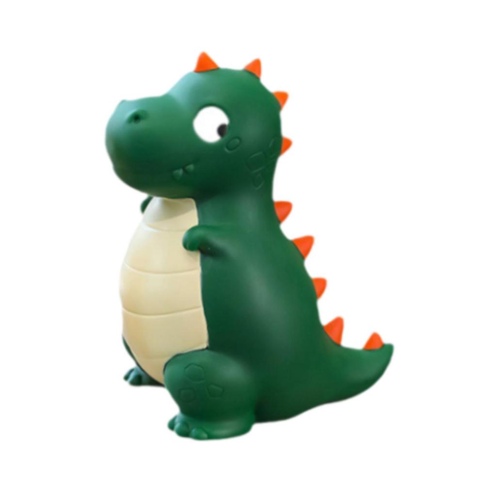 Dinosaur Piggy Bank Animals Decorative Statue Figurine Saving Box for Living Room Bedroom Desktop Boys Girls Baby Shower