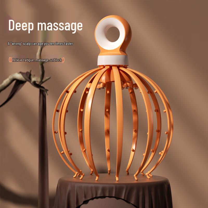Yiming 12-Claw Steel Ball Head & Scalp Massager (2-Pack)