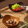 3pcs/set Large Capacity Dining Plate Japanese Style Snack Plate Dessert Tray  Desktop Display