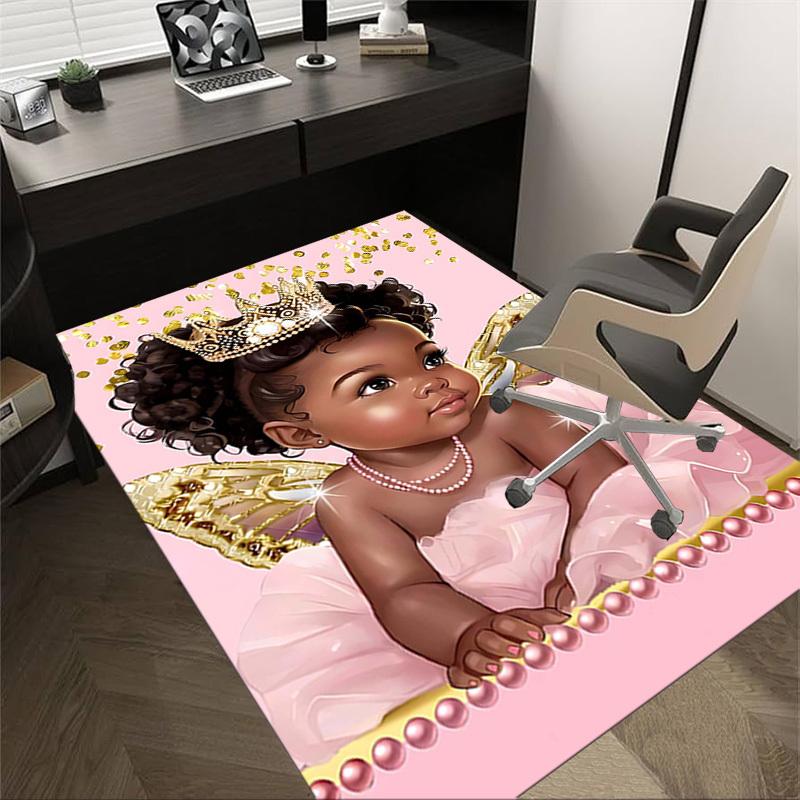 

1PC Baby Princess Non-Slip Floor carpet, Office, family, bedroom, Studio - Large Area Rug,Decorative Mat, Longlasting Material-C0470 60cm by 90cm