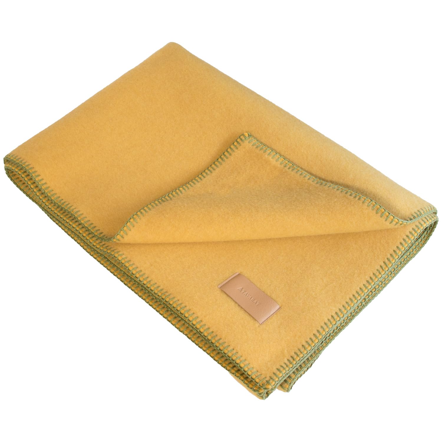 

Tabarat Wool Made in Desk 100x140cm Mr. Blanket, Throw, Japan, Men s, Work, Large, (Yellow)