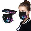 10PC Voksen's Butterfly Printed Mask Disposable Protective Face