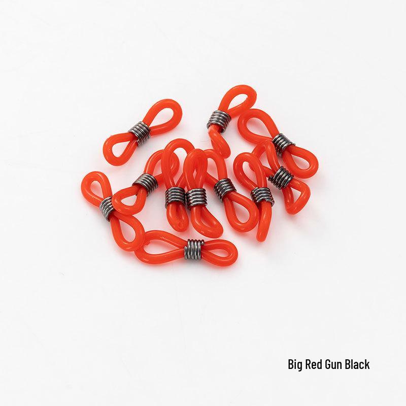 Lanț colorat din silicon pentru ochelari - Anti-alunecare, Anti-pierdere, Accesoriu pentru mască și ochelari cu cataramă de conectare