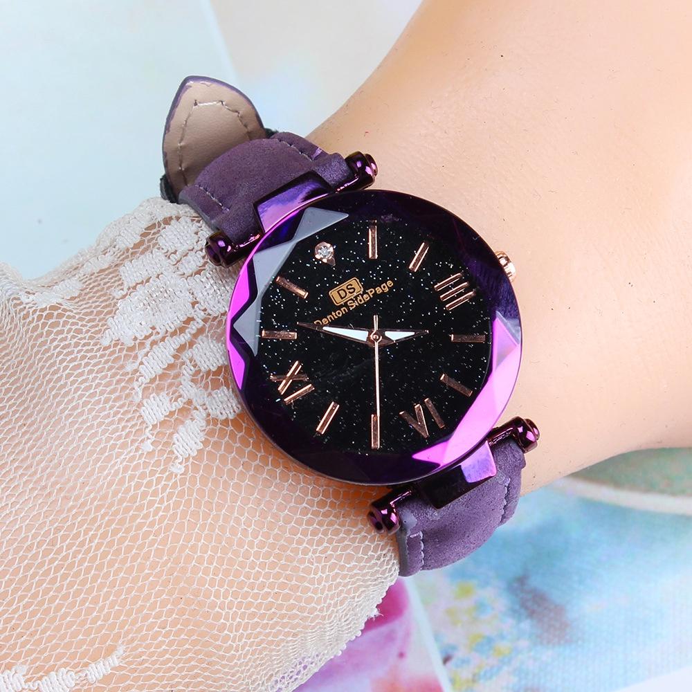 Premium Starry Sky Watch With Waterproof Design And Magnet Strap Buckle For All Occasions