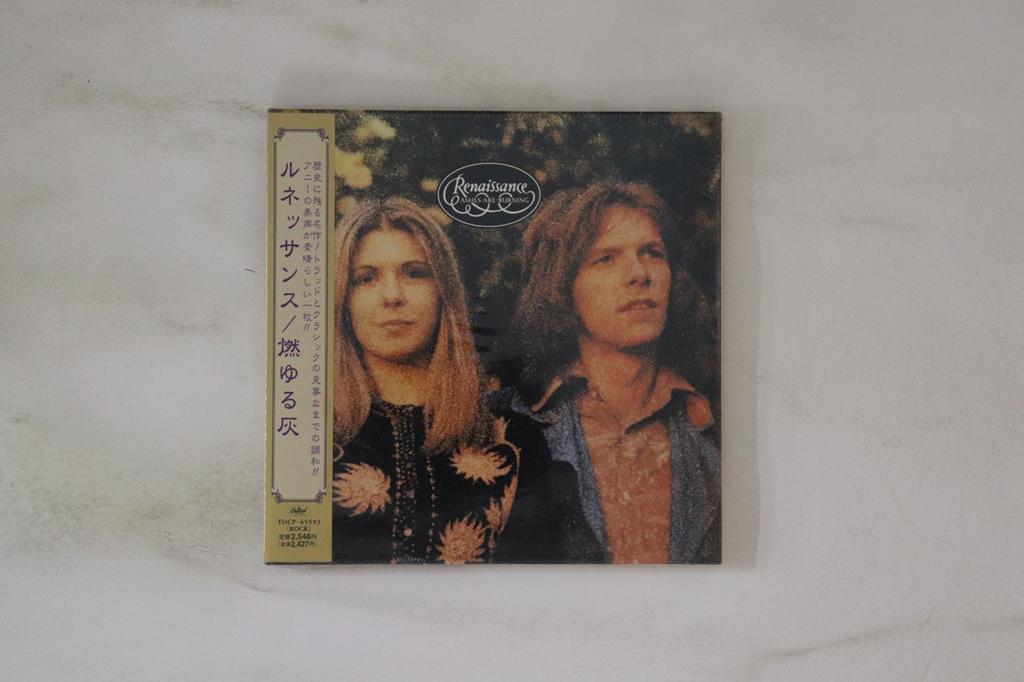 CD RENAISSANCE - Ashes Are Burning TOCP65593PROMO CAPITOL 2001 Japan Obi Rock Used