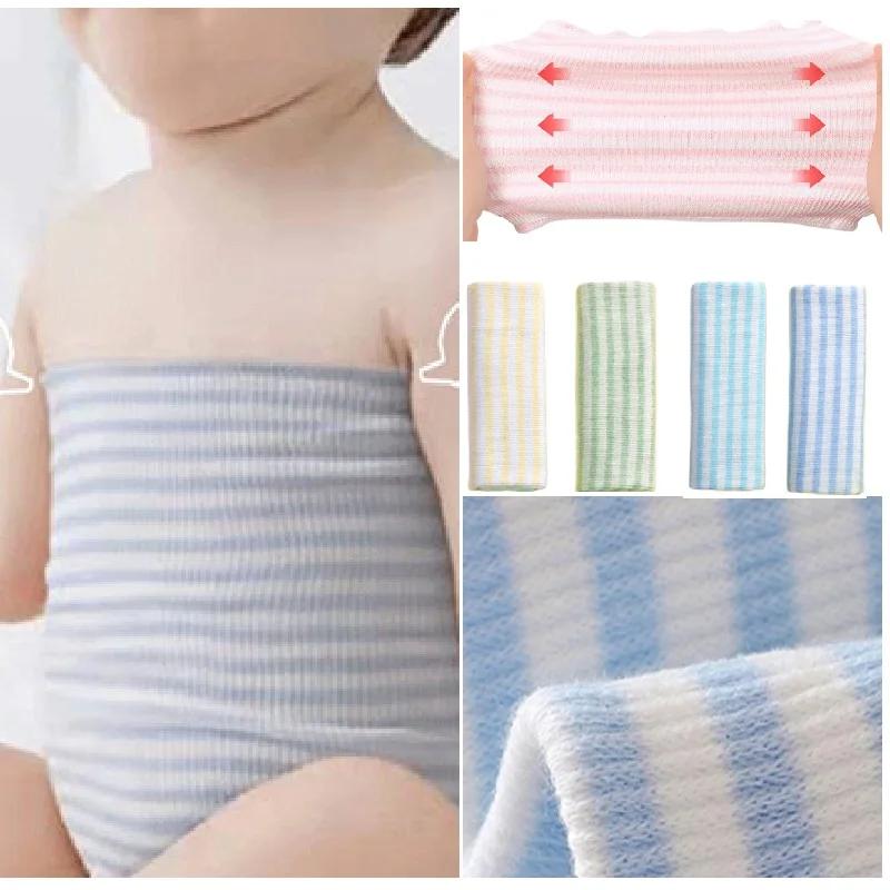 Baby Belly Band Newborn Umbilical Cord Soft Cotton Infant Abdominal Binder Warm Navel Protection Belt Tummy Swaddling Wrap
