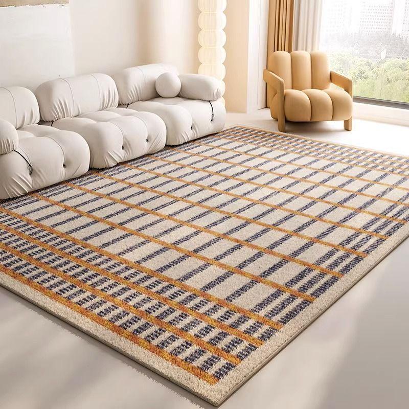 Living Room Carpet Sofa Coffee Table Mat Home Imitation Cashmere Bedroom Bedside Carpet Large Area Plush Floor Mat