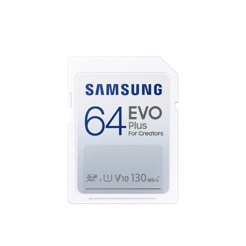 

Полноразмерная SDHC-карта Samsung EVO Plus 64GB