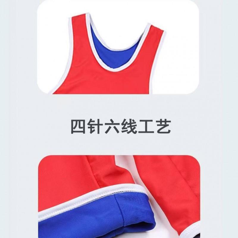 Unisex worstel singlet Volwassenen Kinderen Training Wedstrijd Vrije stijl Grieks-Romeins Strakke Pasvorm Sportschoolkleding