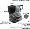 Winter Half Balaclava with Ear Loops Warm Brushed Cold Heat Wind Neck Sports Cycle Mask Commuting To Work or School [Gorix] [with Filter, Fleece,