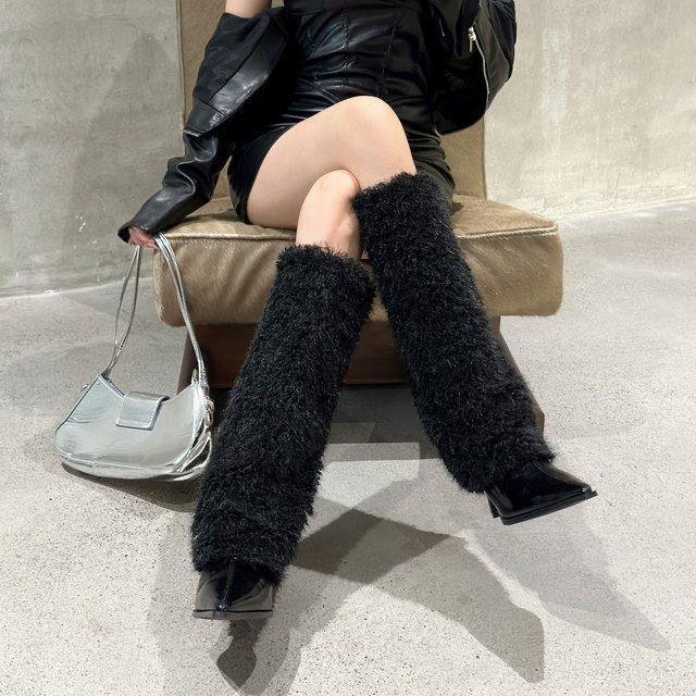 New High-value Fine-heeled High-heeled Boots for Women, Fashionable and Comfortable, Pointed But Knee-length Boots for Women