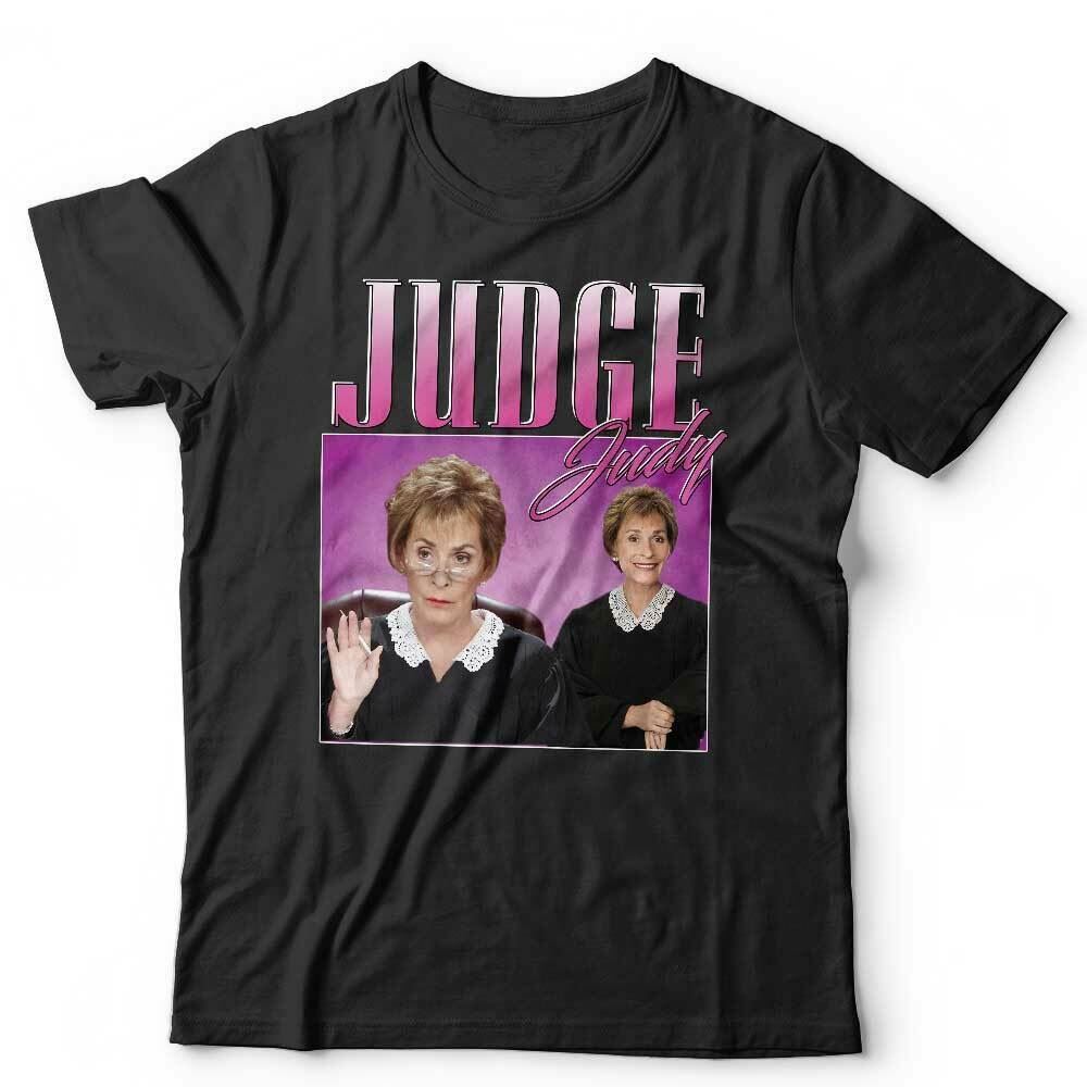 Koszulka Judge Judy Docenienie Unisex Hołd Powrót do Przeszłości Wieczór Kawalerski Panieński Zabawna