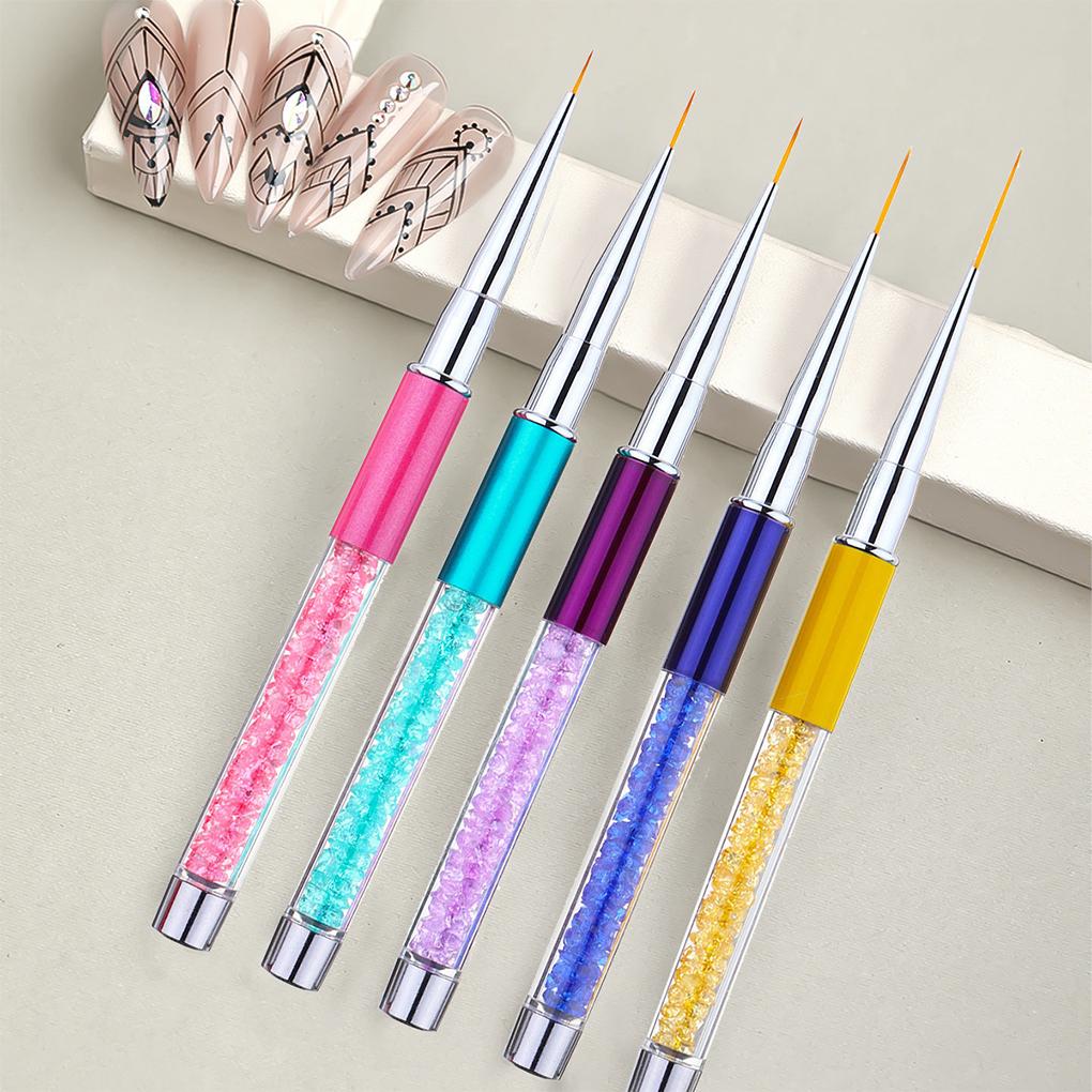 Nail Brush Professional Simple Fingernail Art Brushes Manicure Liner Pen Drawing Accessories Fingernails Pens for Salon