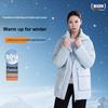 Li-Ning Warm Solid Color Hooded Casual Versatile Comfortable Mid-Length Down Jacket Women outerwear AYMV296-6