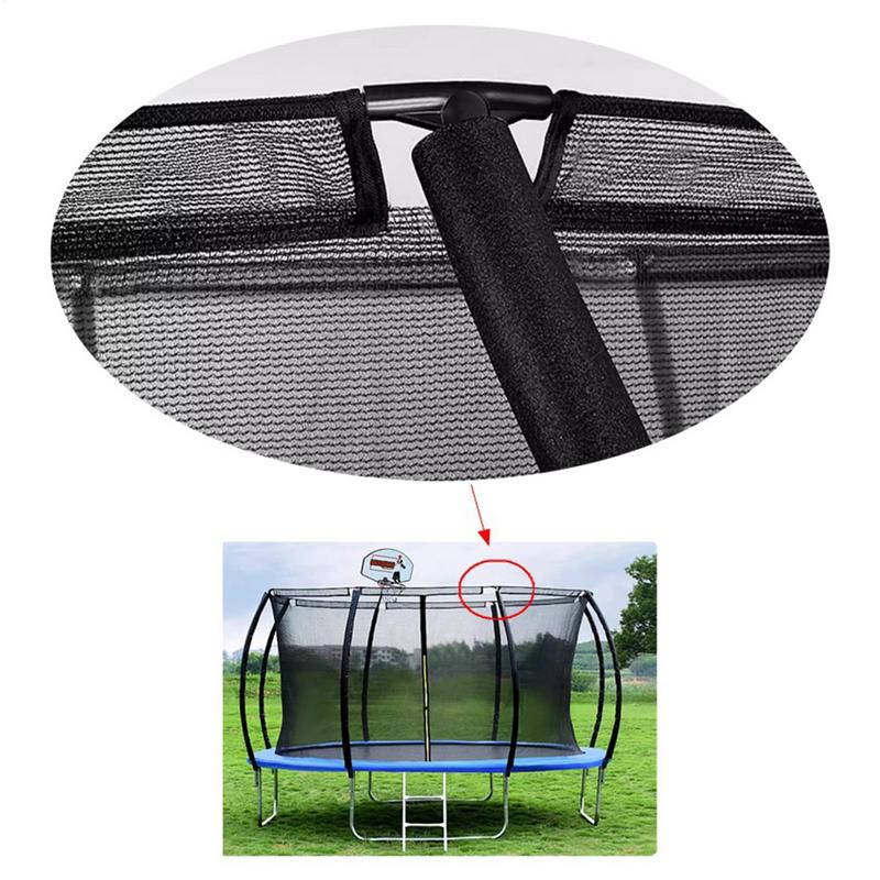 Trampoline T Joint Parts Protective Tube Quick Connect Trampoline Enclosure Protective Tube Trampoline Pole Caps Accessories