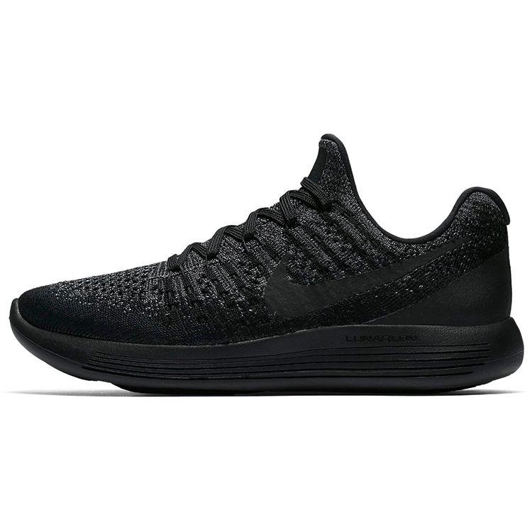 Nike  LunarEpic Low Flyknit 2 Black Dark Grey Women Sneakers Dark-Grey-Racer-Blue 863780-004