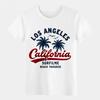 Los Angeles California Palm Tree T Shirt Vintage Beach Paradise Surf Graphic Tee