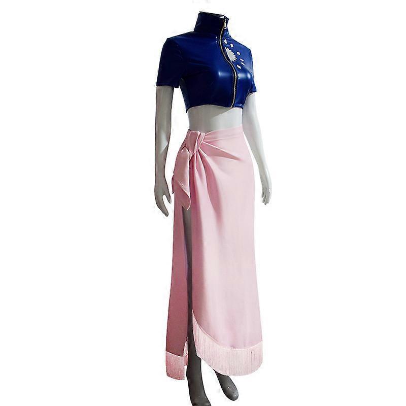 ONE PIECE Nico Robin Cosplay Costume Anime Outfit Full Set for Women Halloween Dress