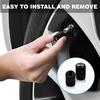 Car Tire Valve Stem Covers Tire Valve Caps Compatible with X5 Metal Material Car Exterior Accessories