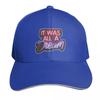 It Was All a Dream Neon Lights Baseball Cap Luxury Brand Western Hat Dad Hat Fishing Caps Unisex Unisex Womens