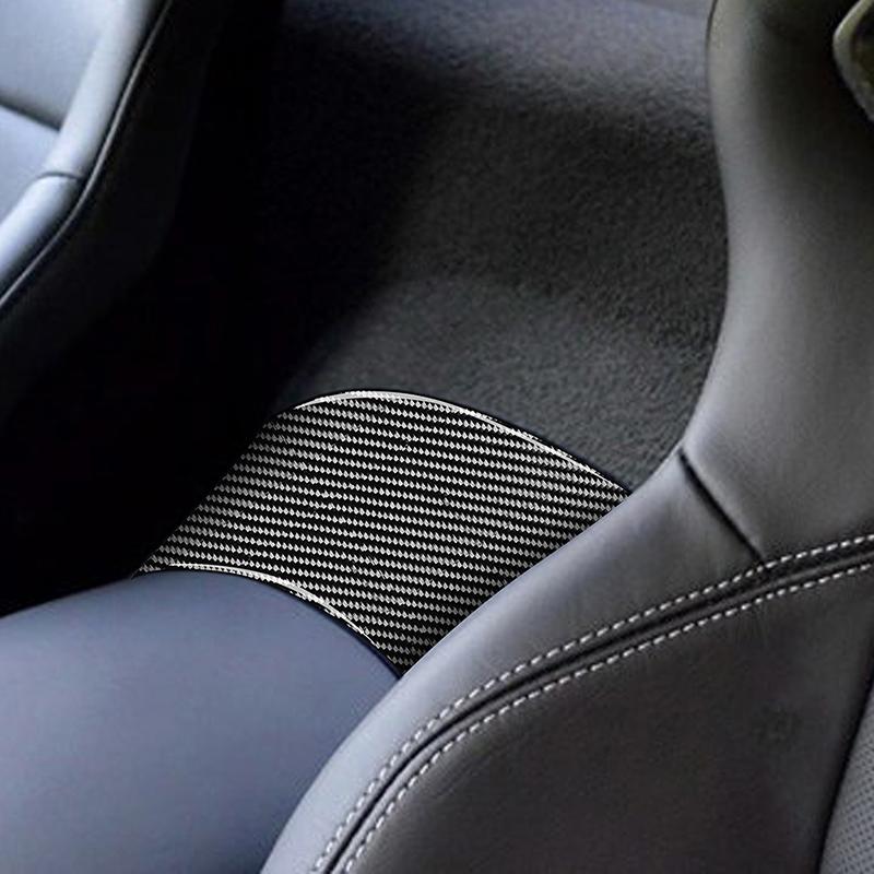 Auto Hinten Mitte Abdeckung Dekoration Zierleiste Aufkleber Kohlefaser Formteile für Chevrolet Corvette C7 2014 2015 2016 2017 2018 2019