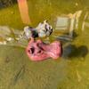 Hippo Head Floating Pool Ornament for Aquariums and Pools