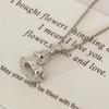 Charming Rocking Horse Pendant Necklace for Women - New Chinese Style Retro Design
