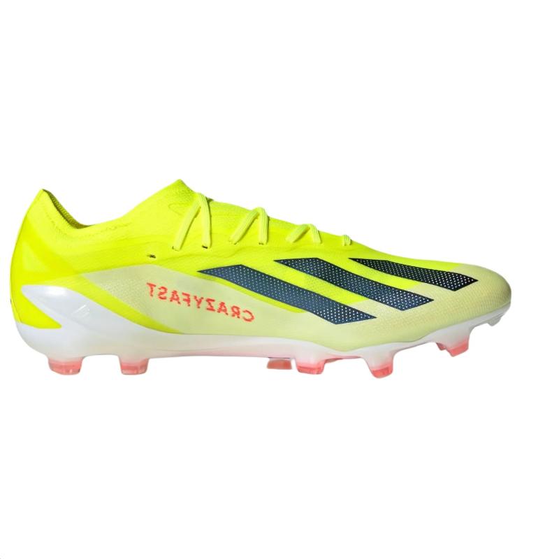 adidas X CRAZYFAST AG Gummi Kurze Stollen Rutschfest Abriebfest Fußballschuhe Herren Gelbe Sneaker ID6027