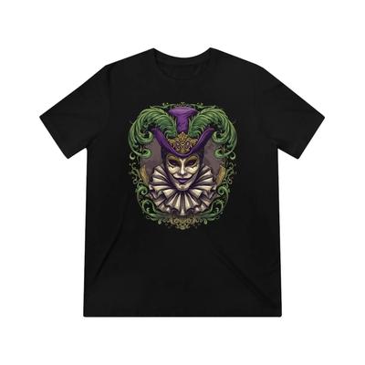 New Orleans Mardi Gras Carnivale Venetian Mask Unisex Triblend Tee