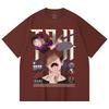 230 Gsm 100% Cotton Jujutsu Kaisen V47 Toji Print Unisex Heavy Cotton T Shirt