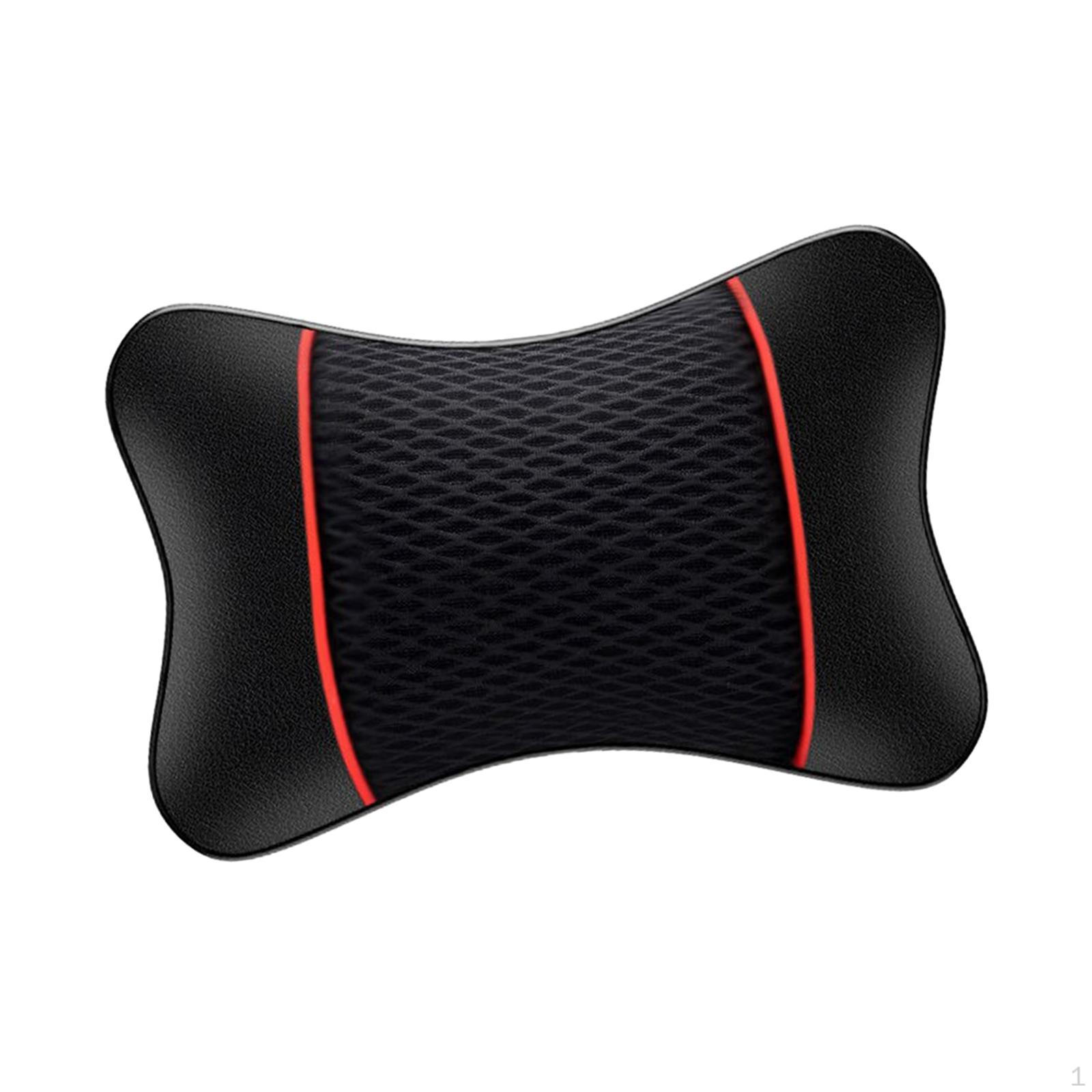 Car Headrest Pillow Neck Ergonomic Supplies Comfortable Easy to Clean чёрный