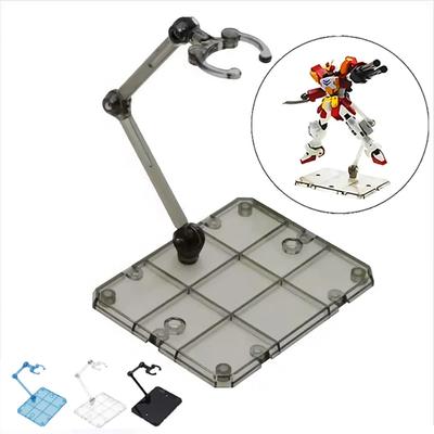 Premium Action Figure Display Stand,Compatible with BJD HG RG SD SHF Gundam 1/144 Models,Doll Showcase Stand,Base Can Be Spliced