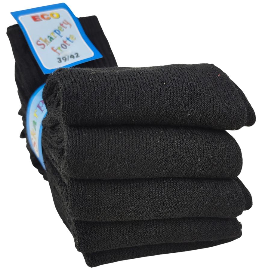 5-PACK MEN' COTTON NON-PRESSURE SOCKS 43-46