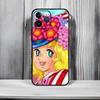 Anime Cute M-Manga Candy Phone Case Black Matte Thin Phone Case For iPhone17 16 15 14 13 ProMax