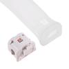 MotionPlus Sensor Adapter   Silikonhülle für Nintendo Wii Remote Controller Weiß
