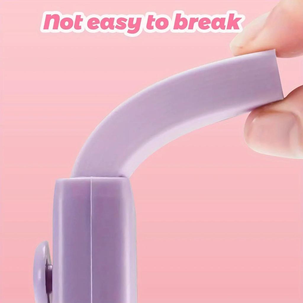 4-piece extendable pencil eraser set - made of soft rubber and PVC, adjustable in length, rectangular shape